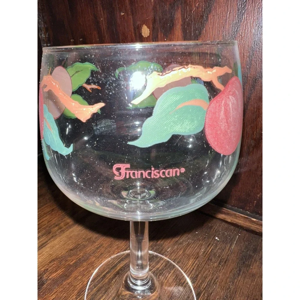 Franciscan Apple‎  12 Oz Goblet